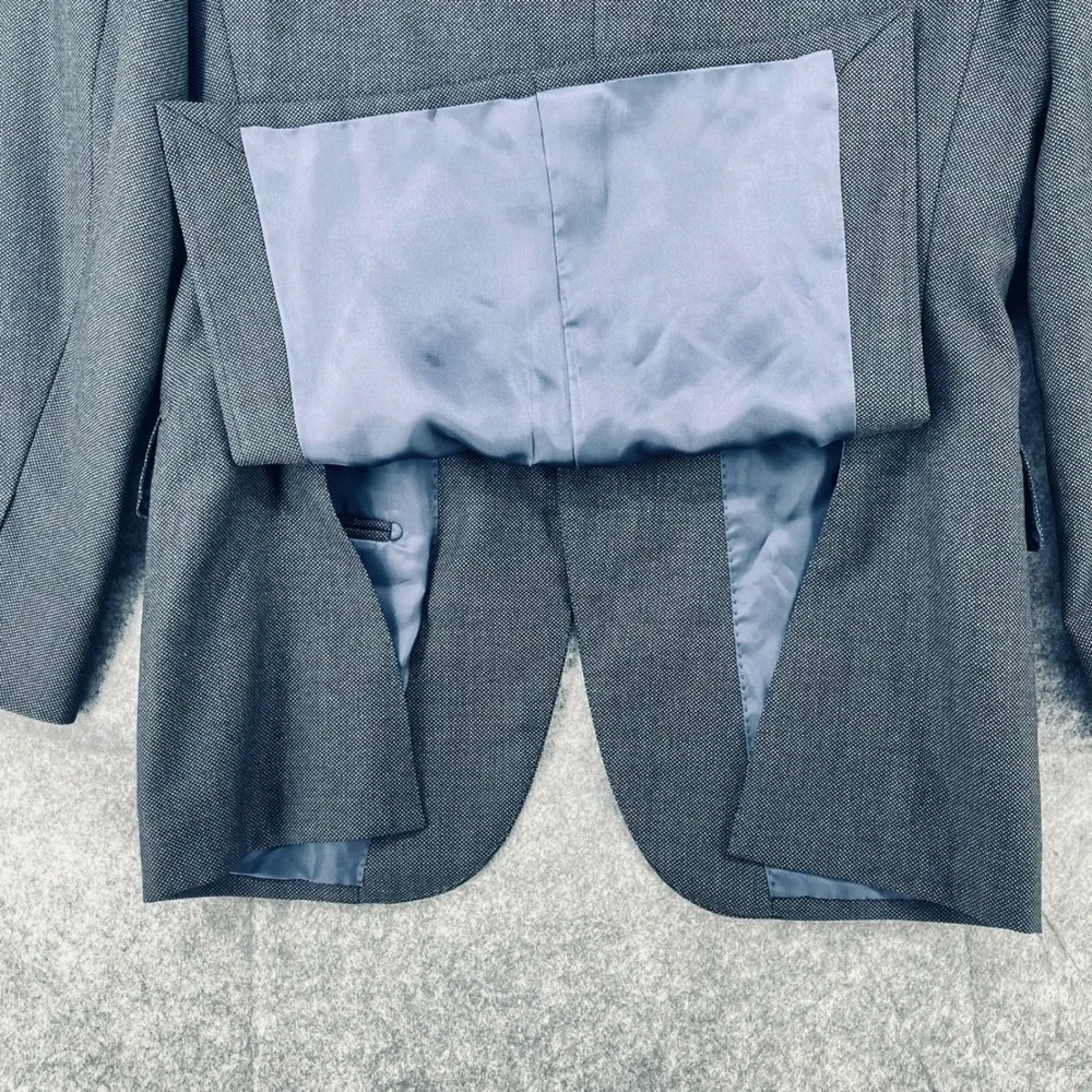 Suitsupply Blazer Mens 34S Blue Napoli INT Vitale Barberis Canonico Wool Jacket